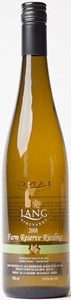 Lang Vineyards Reserve Riesling 2013